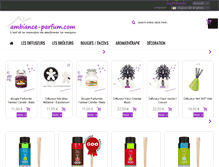 Tablet Screenshot of ambiance-parfum.com